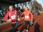 Wechsel beim Team Thoralf Blättermann aus Bernburg und Berndt Bechstein aus Köthen.