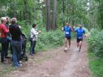 In Vorbereitung auf den Fünf-Seen-Lauf in Schwerin am nächsten Wochenende riskierten Dirk Meier und Jörg Schäper nichts und genießen sichtlich den Lauf.