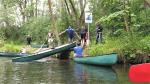 Zahlreiche Boote wurden mit Bode-Runners bestückt, die flussabwärts von Rodersdorf nach Gröningen natürlich auf der wunderschönen Bode schipperten. 