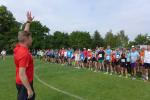 Zu den 276 Läufern am Start der 12,4 km Strecke gehörten auch Sabine und Jens-Uwe Börner.