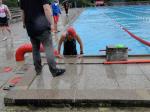 Stefanie hat das Schwimmen nach 13:52 Minuten beendet.