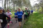 Noch den Halbmarathon von Hiddensee in den Beinen, kam Kirsten Geist erstaunlich gut mit den Bedingungen in Angern klar. Mit 53:10 Minuten war sie der schnellste Bode-Runner auf der 10,7 Kilometer langen Strecke.