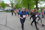 Bärbel Lallecke (links) wagte sich auf die längere Walking-Distanz und beendete diese nach gut zwei Stunden auf Platz 16.