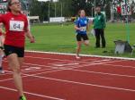 Beim Endlauf kämpft Alina und holt sich Platz 3 mit neuer PB. 