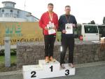 Als Neuling an einer Laufveranstaltung mit den Bode-Runners schaffte Triathlet Chris Anders Platz drei in Altersklasse m40 über 7,2 Kilometer. 