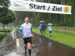 In 1:14,31 h beendete Mike Lohmann das Rennen über 13,3 Kilometer.