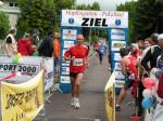 Michael Karg im Ziel. Foto: Sven Projahn