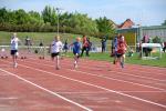 Lukas Ladehoff (3.v.l.) beim 50m Lauf.