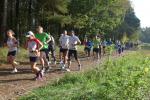 Dirk Meier und Jörg Schäper nutzen die 25 Kilometer als letzte Vorbereitung für einen Marathon (Startnr. 498 / Kopftuch)