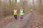 Kirsten Geist (2.v.l.) und Harald Fümel waren auf der 8 km Strecke unterwegs.