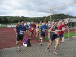 Der Start zum 19. Lauf über den Gläsernen Mönch erfolgte in Stadion in Halberstadt.