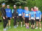 Die Gaensefurther Teilnehmer v.l. Steffen Schöler, Jürgen Eisfeld, Ina Schöler (ZLG Atzendorf), Jörg Schäper, Dirk Meier, Claudia Meier, Sabine Börner, Michael Barteld, Jens-Uwe Börner