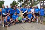 Die große Lauffamilie der Bode-Runners vor dem Start zum 19. Gerstewitzer Mühlentaglauf: Kathleen Auer, Jens-Uwe Börner, Valentin Wuwer, Rieke und Jette Zaschke, Harald Fümel, Claudia Geist (unten v.l.) / Renate Liedtke, Stefan Sindermann, Kathleen Mahler, Sandra Homann, Andy Schmidt, Petra Becker, André Geist, Jan Zaschke, Sabine Börner, Christa Fümel, Nico Mahler, Kirsten Geist, Jürgen Günther, Aileen Schönherr und Janine Wuwer (oben v.l.)