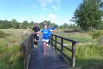 Christian Siebert, Janine Wuwer und Daniel Wuwer waren auf der 10 km Strecke unterwegs (v.l.)