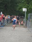 Für die 5 Kilometer Laufstrecke brauchte die Gaensefurther Triathletin 23:59 Minuten.
