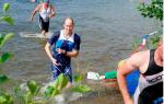 Toni Keller legte eine ordentliche Schwimmzeit hin.