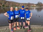 Die Gaensefurther Teilnehmer in Ilsenburg (v.l.) Verena Hildebrandt, Nancy Bothe, Olaf Bothe, Sandra Homann