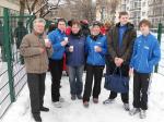 Ein Becher Glühwein nach dem Lauf war genau das richtige für die Bode-Runners und ihren Anhang.