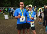 Dirk Meier und Katrin Winkler-Hindricks als erste Bode-Runners im Ziel.