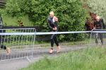 Der Oberharz-Triathlon in Claustal war ein Meilenstein zur Vorbereitung des Saisonhöhepunktes. Hier wechselt Jörg nach dem Schwimmen auf das Fahrrad. 