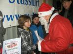 Der Nikolaus gratuliert Moritz Himpenmacher aus Hecklingen zum 2. Platz.