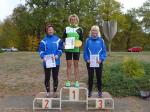 Über die lange Distanz der Männer mit 10,3 Kilometern gingen nur neun Frauen an den Start. Sabine Börner und Petra Becker von der Gaensefurther Sportbewegung konnten dort den zweiten und dritten Platz in der Gesamtwertung erlaufen.