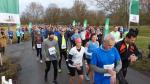 Über 5 km startete Nicole Schlottag (4.v.r.) und holte sich den 2. Podestplatz in AK w40.