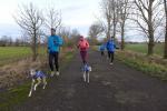 Neben einigen Bode-Runners waren auch die Triathleten Steffen  und Ina Schöler mit ihren tierischen Familienmitgliedern in ihrem Heimatort aktiv.