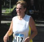 Renate Liedtke hatte viel Spaß beim Bollenlauf. Foto: Archiv N. Wulf, Volksstimme