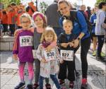 Claudia Geist startete mit ihren Kindern und den Kindern ihrer Freundin. Foto: Thomas Skiba, Vst.