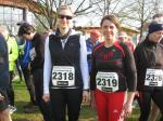 Cornelia Dietrich (l.) und Isa Höber nahmen die 14,9 km Strecke in Angriff. Zum Schluss wurde Isa mit Platz drei belohnt.