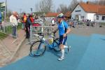 Thomas Vetter wechselte nach 41:23 Minuten vom Fahrrad zum Laufen.