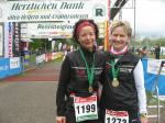 Sabine konnte sich &uuml;ber Platz 67. und Petra &uuml;ber Platz 66 in Altersklasse w45 freuen. 