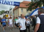 Der zweifache Olympiasieger Waldemar Cierpinski ließ es sich nicht nehmen, der Einladung aus seiner Heimatstadt zu folgen.