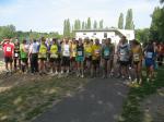 Vor dem Start &uuml;ber 5 km.