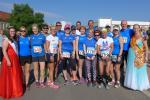 Die große Gruppe der Gaensefurther Teilnehmer am 23. Bollenlauf v.l. Kirsten Geist, Renate Liedtke, André Geist, Claudia Meier, Nico Mahler, Kathleen Mahler, Katrin Winkler-Hindricks, Dirk Meier, Sylvia Köhn, Josef Hindricks, Ulrike Jahns (Hecklingen),  Sabine Börner, Stefanie Nowak, Stefan Berger, Petra Becker, Lutz Klauß. Es fehlen Lenny Dannehl, Torsten und Johanna Blauwitz.