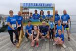 Nur ein paar Stunden nach dem Eickendorfer Feldmarklauf setzten die Bode-Runners der Gaensefurther Sportbewegung bereits zum Schlussspurt entlang des Geiseltalsees an.