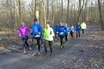 Josef Hindricks, Renate Liedtke und die anderen Bode-Runners (blaue Jacken) genießen den stressfreien Wettkampf. 