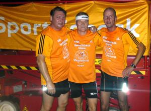 Henning Kaufmann und Lutz Klau&szlig; (v.l.)hatten viel Spass