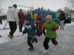 Zuerst absolvierten die Kinder unter 6 Jahren eine 300 m lange Strecke.