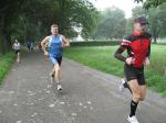 Nicht nur als Triathlet sondern auch als Läufer eroberte sich Torsten Blauwitz (r.) in dieser Saison meist einen Podestplatz, wie hier mit Platz 1 in seiner Altersklasse. 