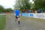 Jörg Schäper beim Zieleinlauf nach 21 Kilometern.