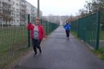 Sabine Börner (r.) lässt ganz entspannt das Laufjahr ausklingen. 