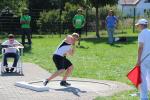 Mit einem Stoß von 13,20m (PB) wurde Marek Vierter.