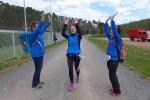 Sylvia Köhn nach 51 Kilometern Harzquerung in Nordhausen im Ziel.