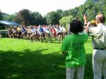 Der Start über 24,5 Kilometer erfolgte in Meisdorf.