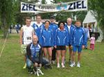 Zum 7. Wertungslauf des Gaensefurther Läufercups machten sich die Bode-Runners auf den Weg nach Nellschütz. v.l. Johannes Höber, Ingo Bieganski, Florian Börner, Isa Höber, Mark Klauß, Sabine Börner, Lutz Klauß und Jens-Uwe Börner.