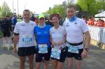 Die Gaensefurther Teilnehmer auf der Marathon-Strecke v.l. Dirk Meier, Katrin Winkler-Hindricks, Sabine Börner, Jörg Schäper. 