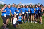 Die gro&szlig;e Gruppe der Bode-Runners, die das Laufen im Team mit viel Spa&szlig; erleben wollten. 