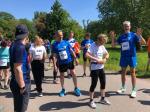 Letzte Startvorbereitungen &uuml;ber 10,2 km.